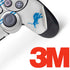 NFL Detroit Lions White Striped PS4 Controller Skin