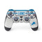 NFL Detroit Lions White Striped PS4 Pro/Slim Controller Skin