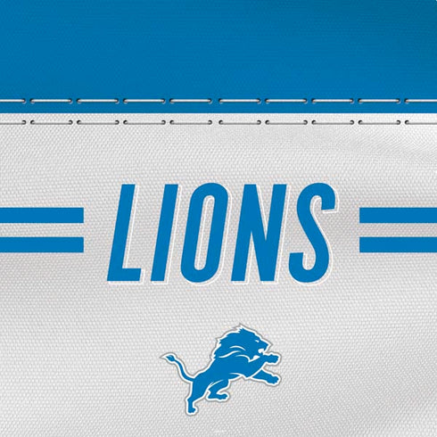 NFL Detroit Lions White Striped PS4 Slim Skin