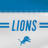 NFL Detroit Lions White Striped PS4 Slim Skin