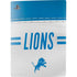NFL Detroit Lions White Striped PS5 Console Skin