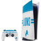 NFL Detroit Lions White Striped PS5 Digital Edition Bundle Skin