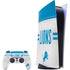 NFL Detroit Lions White Striped PS5 Digital Edition Bundle Skin
