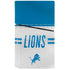 NFL Detroit Lions White Striped PS5 Slim Disk Bundle Skin