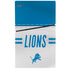 NFL Detroit Lions White Striped PS5 Slim Disk Console Skin