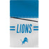 NFL Detroit Lions White Striped PS5 Slim Digital Edition Console Skin