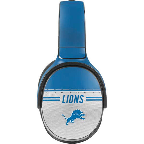 NFL Detroit Lions White Striped Skullcandy Venue Skin