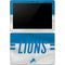 NFL Detroit Lions White Striped Surface Go Skin