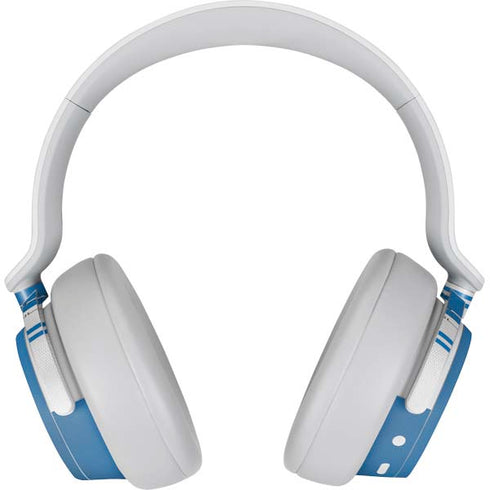 NFL Detroit Lions White Striped Surface Headphones Skin