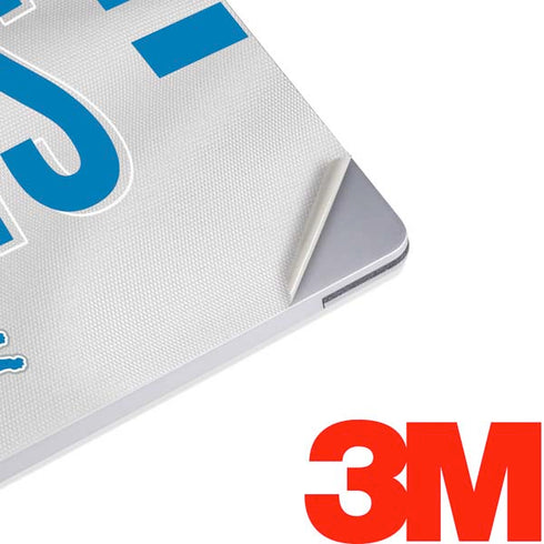 NFL Detroit Lions White Striped Surface Laptop 3 13.5in Skin