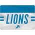 NFL Detroit Lions White Striped Surface Laptop Studio Skin