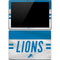 NFL Detroit Lions White Striped Surface Pro 4 Skin