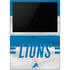 NFL Detroit Lions White Striped Surface Pro 6 Skin
