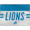 NFL Detroit Lions White Striped Surface Pro 8 Skin