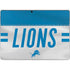 NFL Detroit Lions White Striped Surface Pro 8 Skin