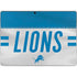 NFL Detroit Lions White Striped Surface Pro 9 Skin