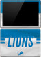 NFL Detroit Lions White Striped Surface Pro (2017) Skin