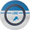 NFL Detroit Lions White Striped Wireless Charger Skin