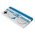 NFL Detroit Lions White Striped Xbox Adaptive Controller Skin