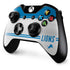 NFL Detroit Lions White Striped Xbox One Controller Skin