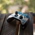 NFL Detroit Lions White Striped Xbox One Controller Skin