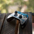 NFL Detroit Lions White Striped Xbox One Elite Controller Skin
