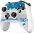 NFL Detroit Lions White Striped Xbox One S Controller Skin