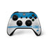 NFL Detroit Lions White Striped Xbox One X Controller Skin