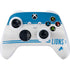 NFL Detroit Lions White Striped Xbox Series S Controller Skin