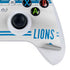 NFL Detroit Lions White Striped Xbox Series S Controller Skin