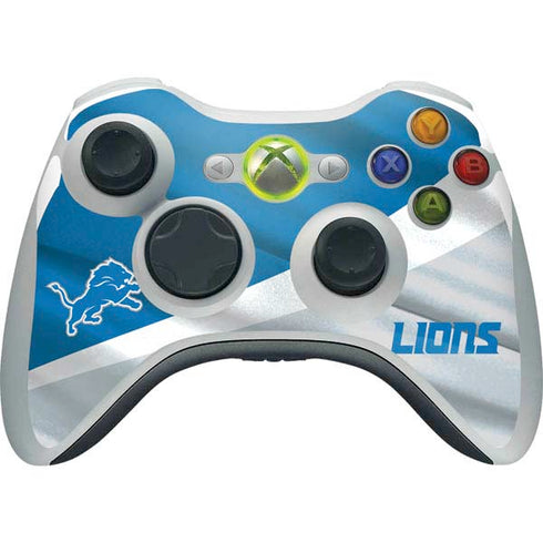 NFL Detroit Lions Xbox 360 Wireless Controller Skin