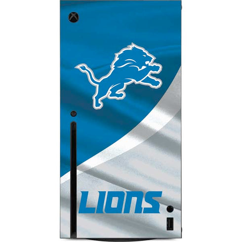 NFL Detroit Lions Xbox Series X Console Skin