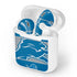 NFL Detroit Lions Zone Block Apple AirPods Skin