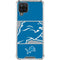 NFL Detroit Lions Zone Block Galaxy A12 Clear Case