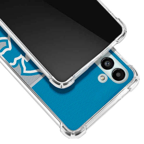 NFL Detroit Lions Zone Block Galaxy A13 5G Clear Case