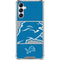 NFL Detroit Lions Zone Block Galaxy A14 5G Clear Case