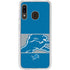 NFL Detroit Lions Zone Block Galaxy A20 Clear Case