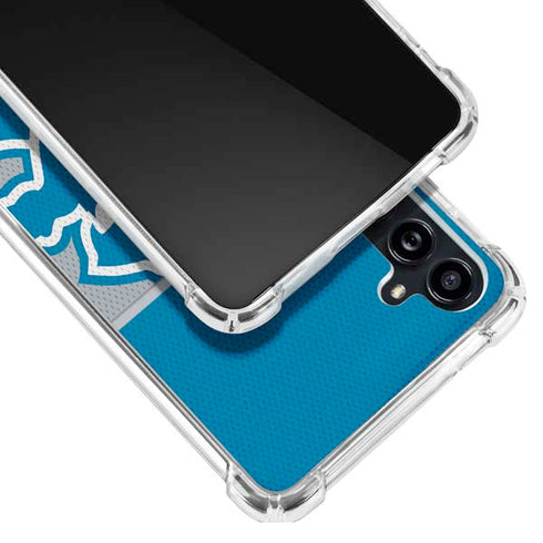 NFL Detroit Lions Zone Block Galaxy A54 5G Clear Case