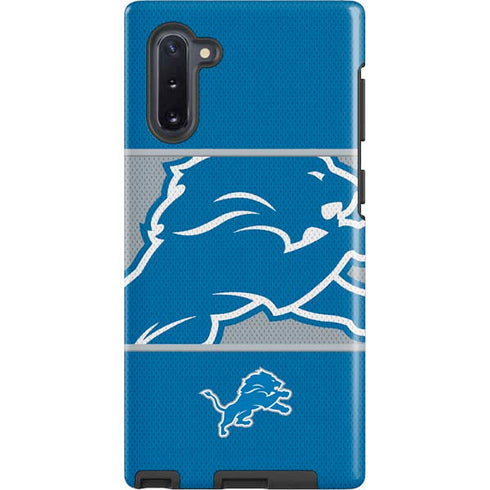 NFL Detroit Lions Zone Block Galaxy Note 10 Pro Case