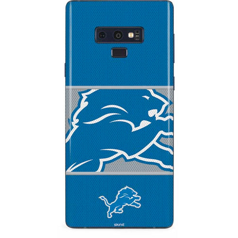 NFL Detroit Lions Zone Block Galaxy Note 9 Skin
