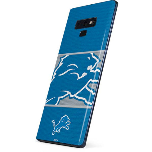 NFL Detroit Lions Zone Block Galaxy Note 9 Skin