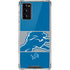 NFL Detroit Lions Zone Block Galaxy Note20 5G Clear Case