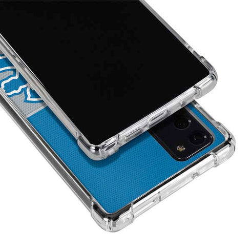 NFL Detroit Lions Zone Block Galaxy Note20 5G Clear Case