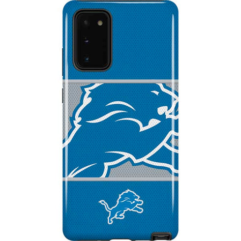 NFL Detroit Lions Zone Block Galaxy Note20 5G Pro Case
