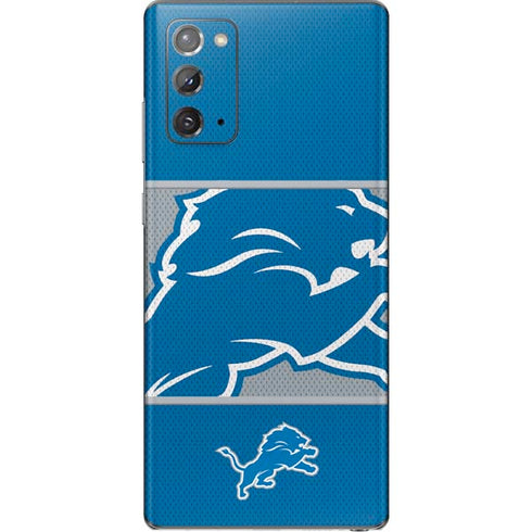 NFL Detroit Lions Zone Block Galaxy Note20 5G Skin