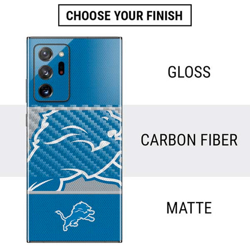 NFL Detroit Lions Zone Block Galaxy Note20 Ultra 5G Skin
