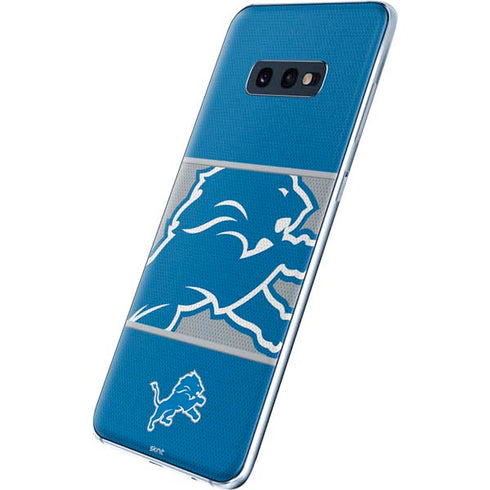 NFL Detroit Lions Zone Block Galaxy S10e Skin