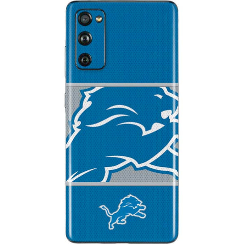 NFL Detroit Lions Zone Block Galaxy S20 Fan Edition Skin
