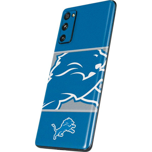 NFL Detroit Lions Zone Block Galaxy S20 Fan Edition Skin