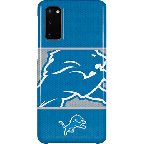 NFL Detroit Lions Zone Block Galaxy S20 Lite Case